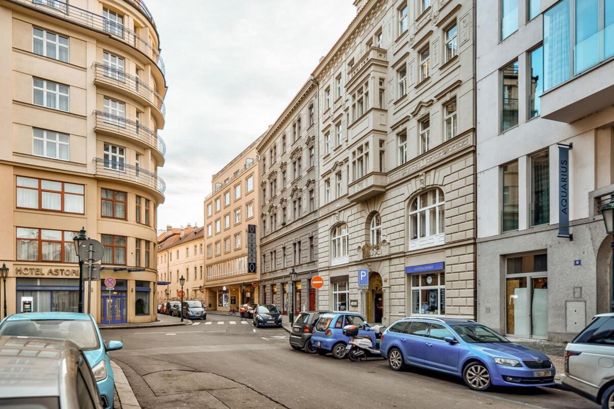 Roy 2 Bdr Apartment With Prague Castle View, Parking & Ac Exteriör bild